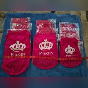Pink Princess Dog Shirt, L, M Or S, Price Os For 1